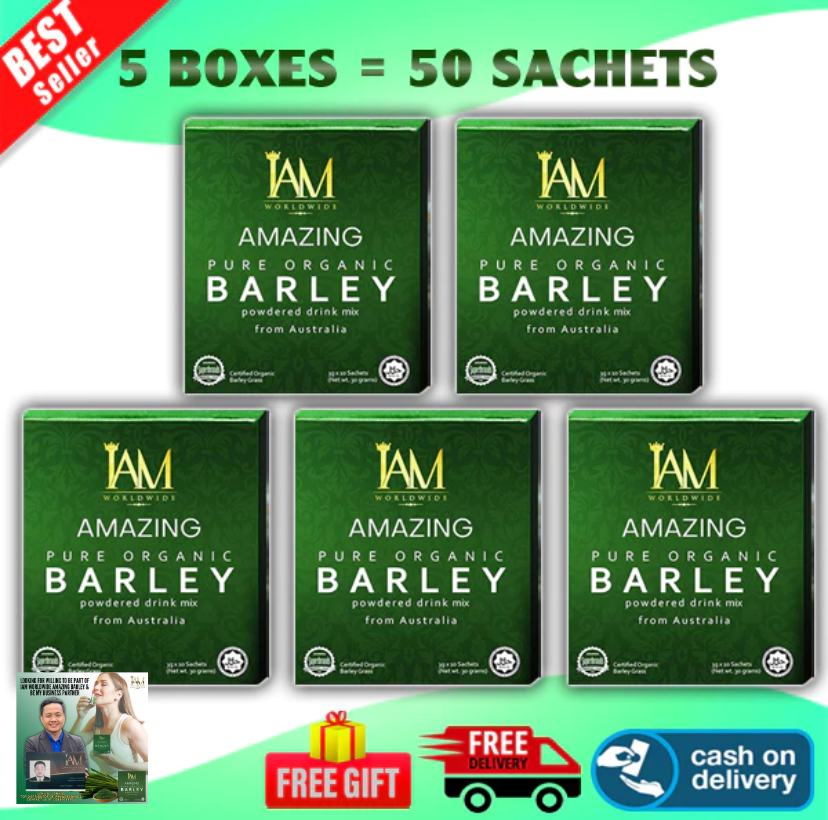 Pure Organic Barley 5 Boxes | Free Shipping | Cash on Delivery