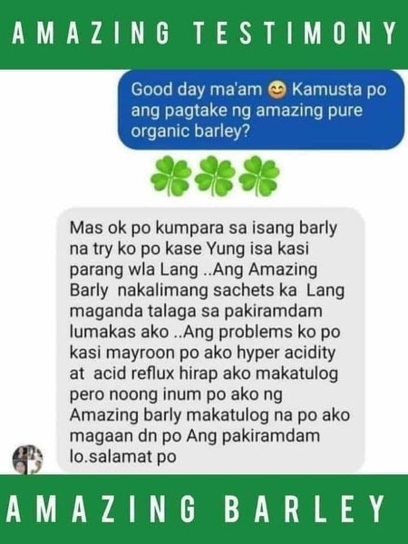 Pure Organic Barley  1 Box | Free Shipping | Cash on Delivery