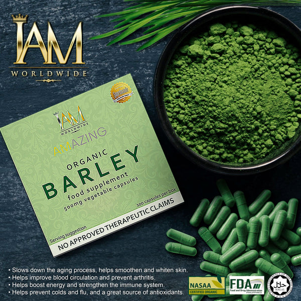 Pure Barley Capsule | 100 CAPSULES | Free Shipping | COD