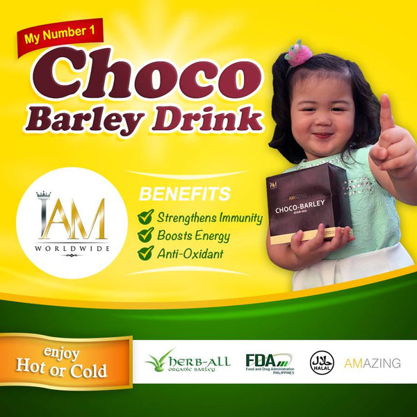 Amazing Choco Barley | 1 Box | 10 Sachets |  Free Shipping | COD