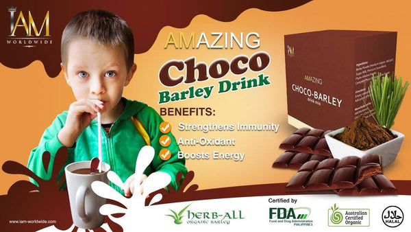 Amazing Choco Barley | 1 Box | 10 Sachets |  Free Shipping | COD