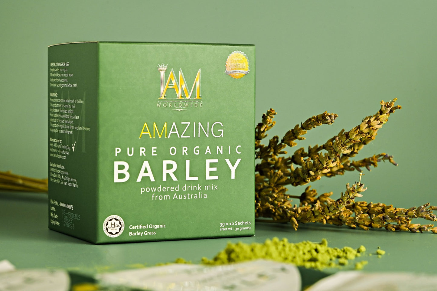 Pure Organic Barley 5 Boxes | Free Shipping | Cash on Delivery