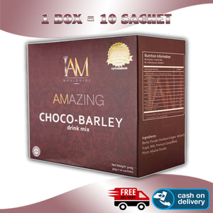 Amazing Choco Barley | 1 Box | 10 Sachets |  Free Shipping | COD
