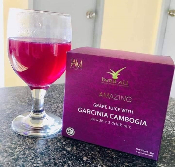 Amazing Garcinia Cambogia Grape Juice | 10 SACHETS | 10 DAYS PROGRAM