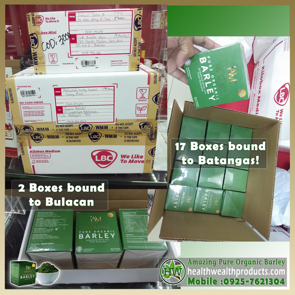 Pure Organic Barley  1 Box | Free Shipping | Cash on Delivery