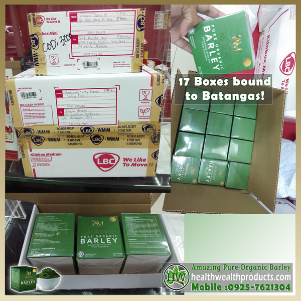 Pure Organic Barley  1 Box | Free Shipping | Cash on Delivery